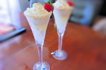 Strawberry Shortcake Mimosas