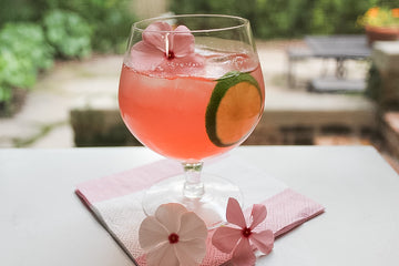 Rhubarb gin