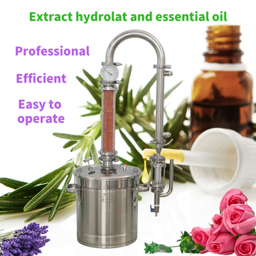 DW22 Household Hydrolat Essential Oil Distiller - Hooloo Distilling Equipment Supply