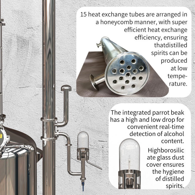 300L Commercial Distiller (CT/ST/CS300) - Hooloo Distilling Equipment Supply