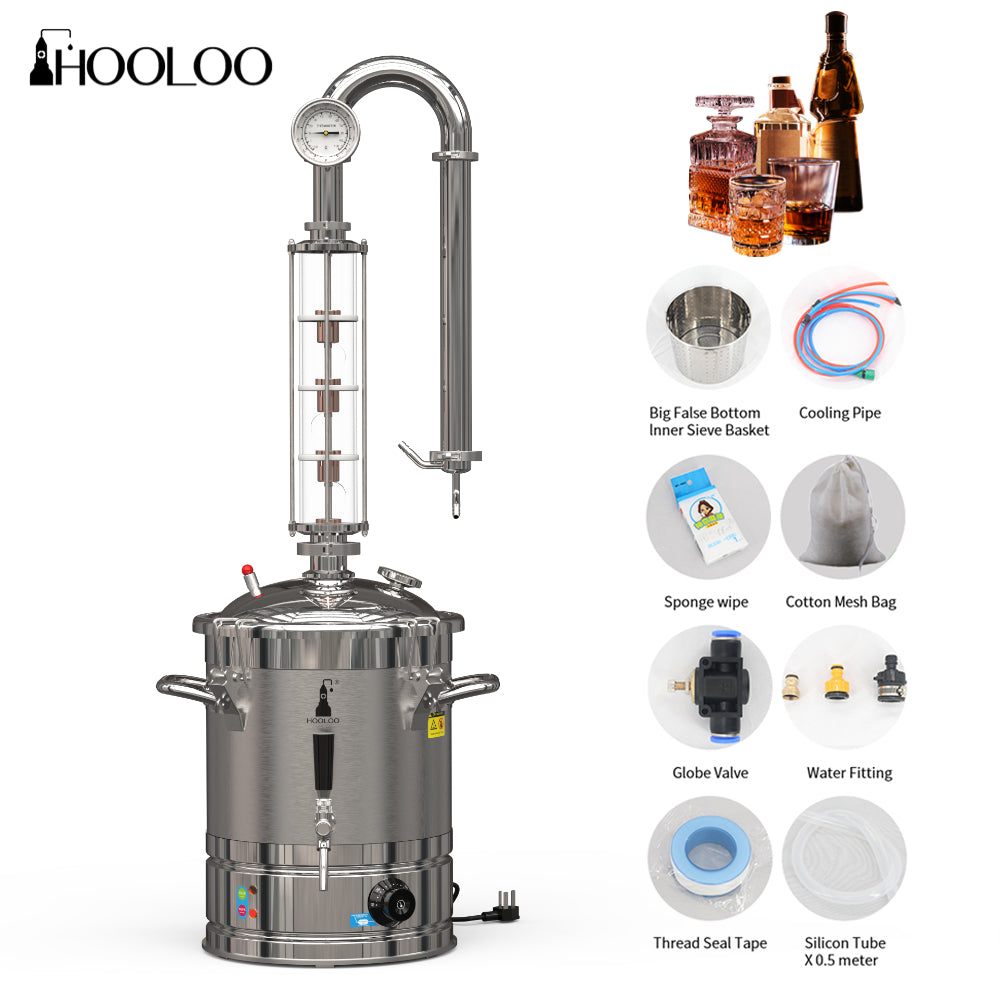CT20s/CT20sP Household Crystal Distiller - Hooloo Distilling Equipment Supply