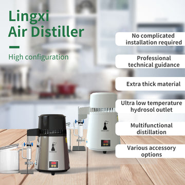 4L home water distiller - Hooloo Distilling Equipment Supply