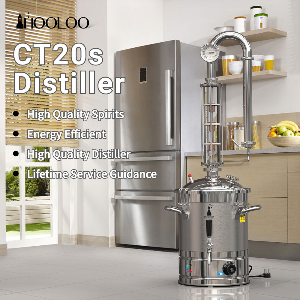 CT20s/CT20sP Household Crystal Distiller - Hooloo Distilling Equipment Supply