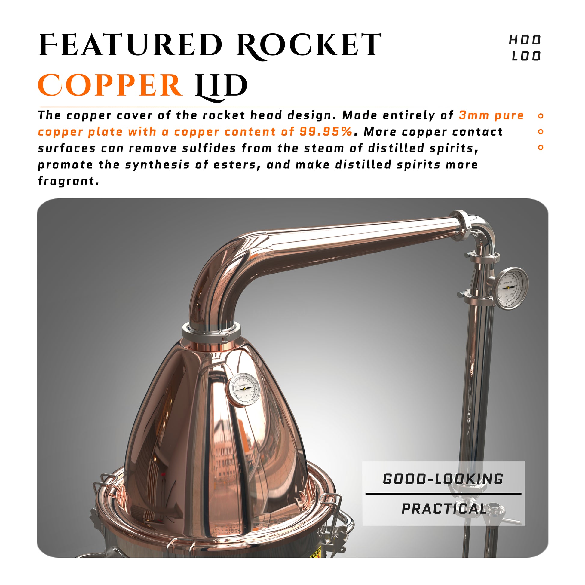 65L Rocket Distiller - Hooloo Distilling Equipment Supply
