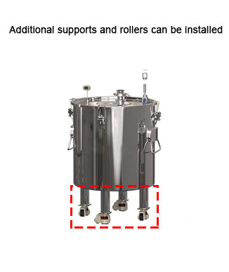 Stainless steel fermentation tank - Hooloo Distilling Equipment Supply