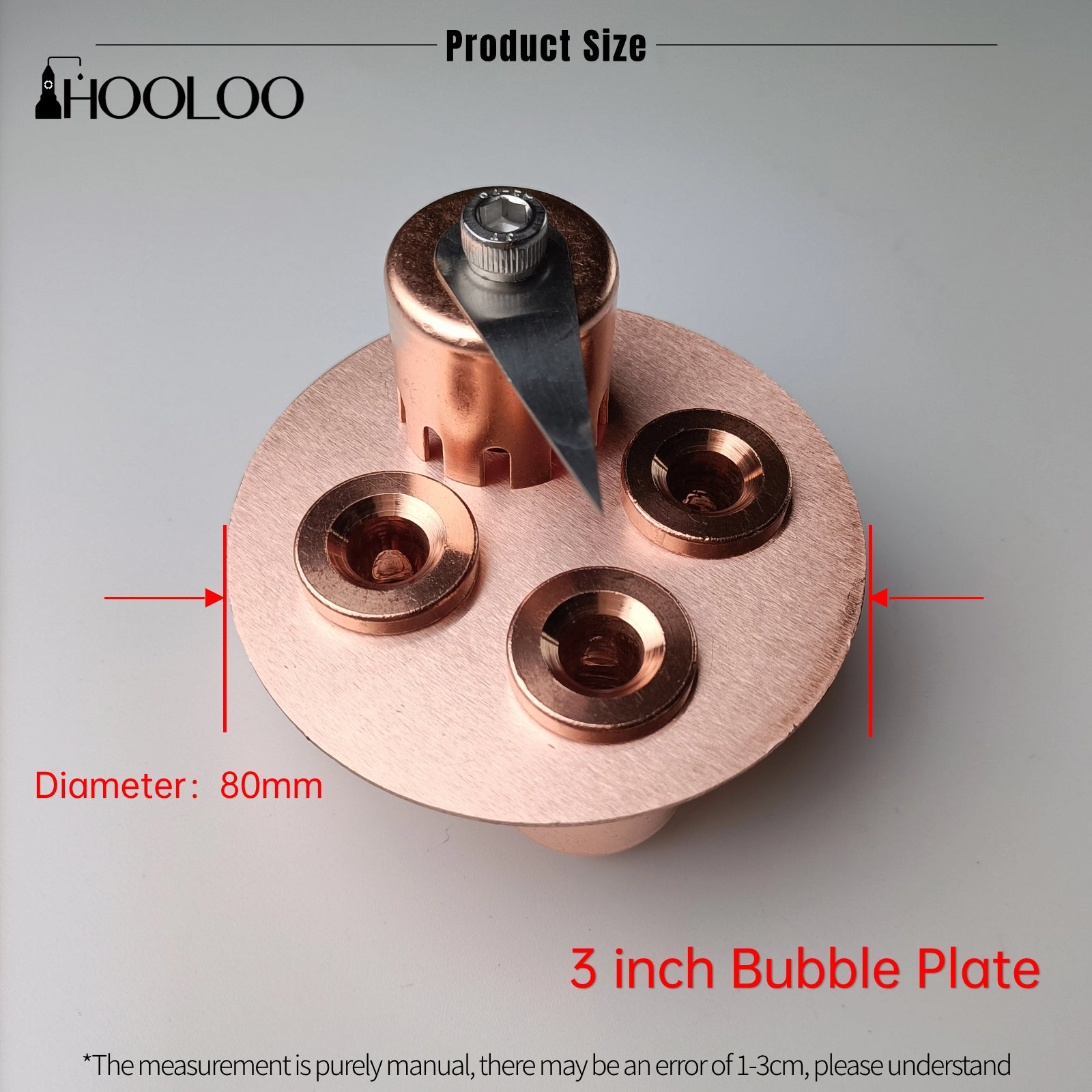 Bubble Plate - Hooloo Distilling Equipment Supply