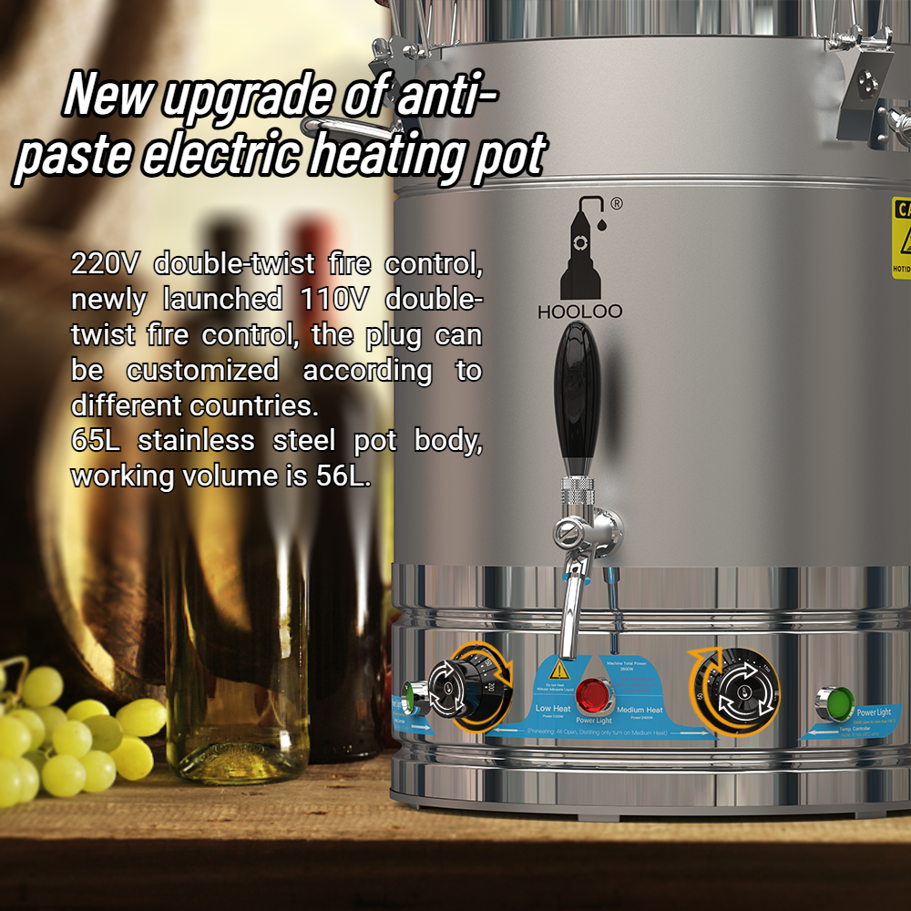 Hooloo RST65 Distiller - Hooloo Distilling Equipment Supply