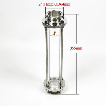 2"Tri-Clamp Cooling Coil Dephlegmator/Condenser