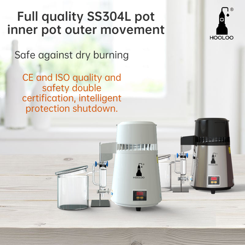 4L home water distiller - Hooloo Distilling Equipment Supply