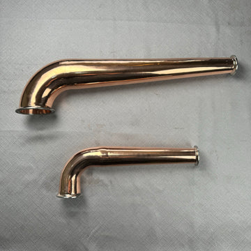 HOOLOO Lyne arm/Lye pipe Red Copper (2”/3”) - Hooloo Distilling Equipment Supply