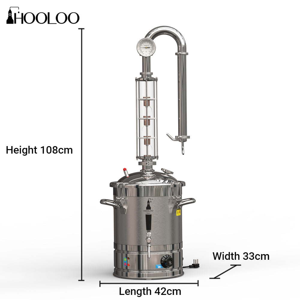 CT20s/CT20sP Household Crystal Distiller - Hooloo Distilling Equipment Supply