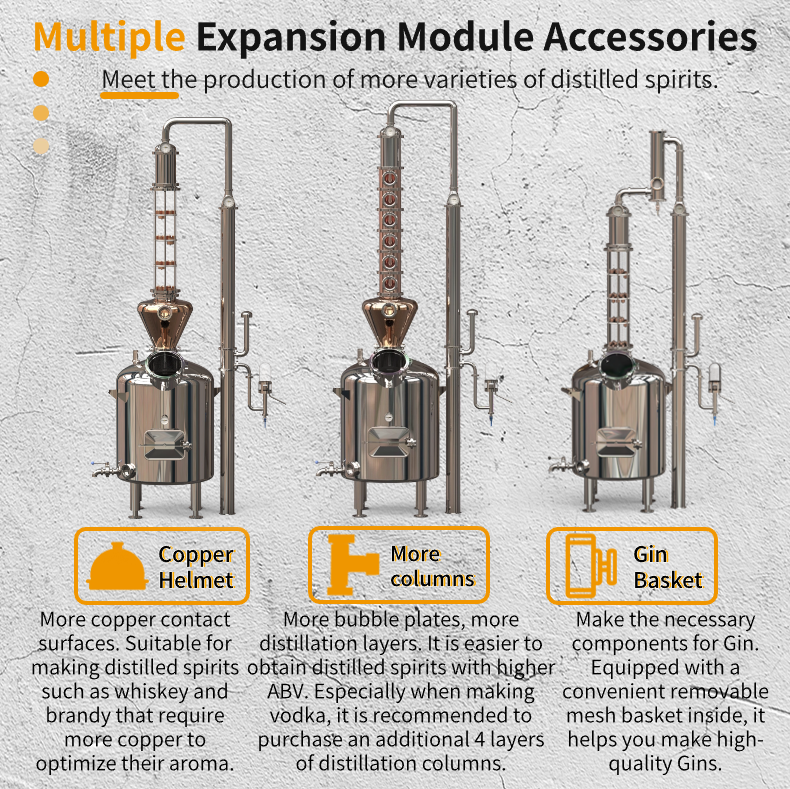300L Commercial Distiller (CT/ST/CS300) - Hooloo Distilling Equipment Supply