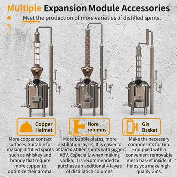 300L Commercial Distiller (CT/ST/CS300) - Hooloo Distilling Equipment Supply