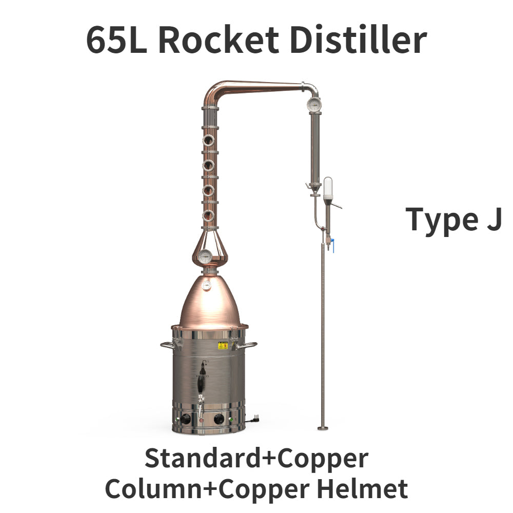 65L Rocket Distiller - Hooloo Distilling Equipment Supply