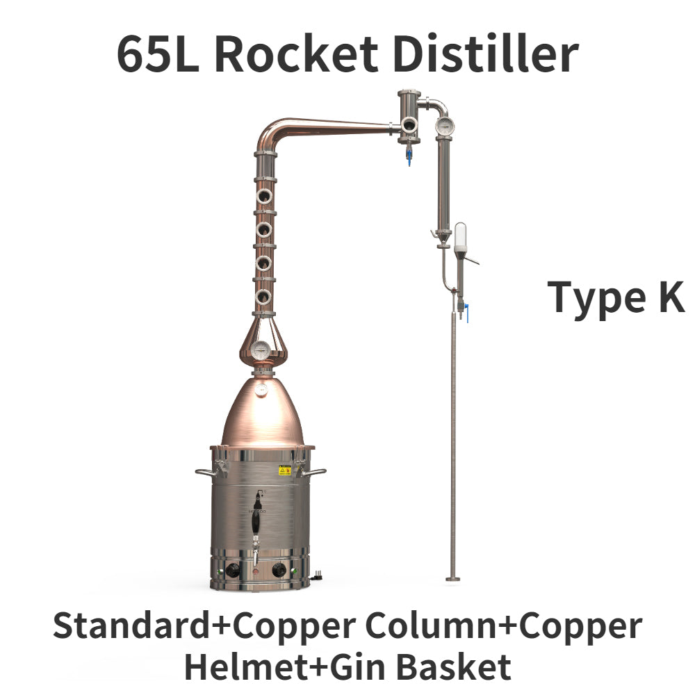 65L Rocket Distiller - Hooloo Distilling Equipment Supply