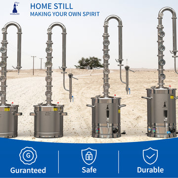 Stainless Steel Column Stainless Steel Lid Distiller - Hooloo Distilling Equipment Supply