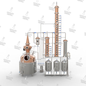 1000L / 264Gal Vodka Still - Hooloo Distilling Equipment Supply