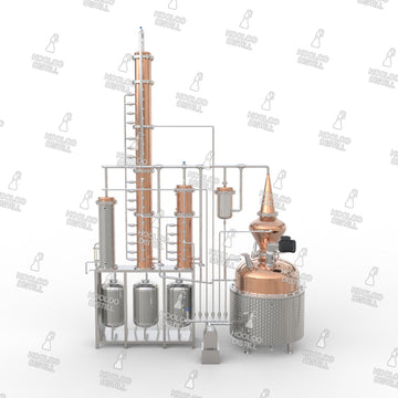 1000L / 264Gal Vodka Still - Hooloo Distilling Equipment Supply