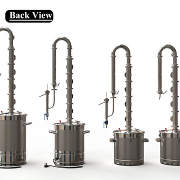 Stainless Steel Column Stainless Steel Lid Distiller - Hooloo Distilling Equipment Supply