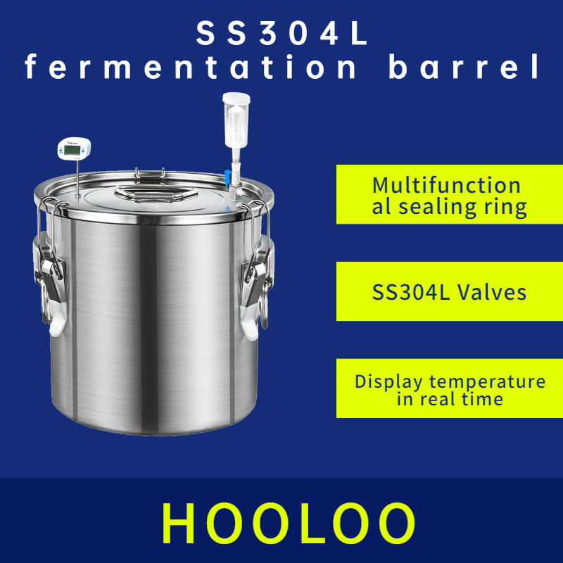 Stainless steel fermentation tank - Hooloo Distilling Equipment Supply