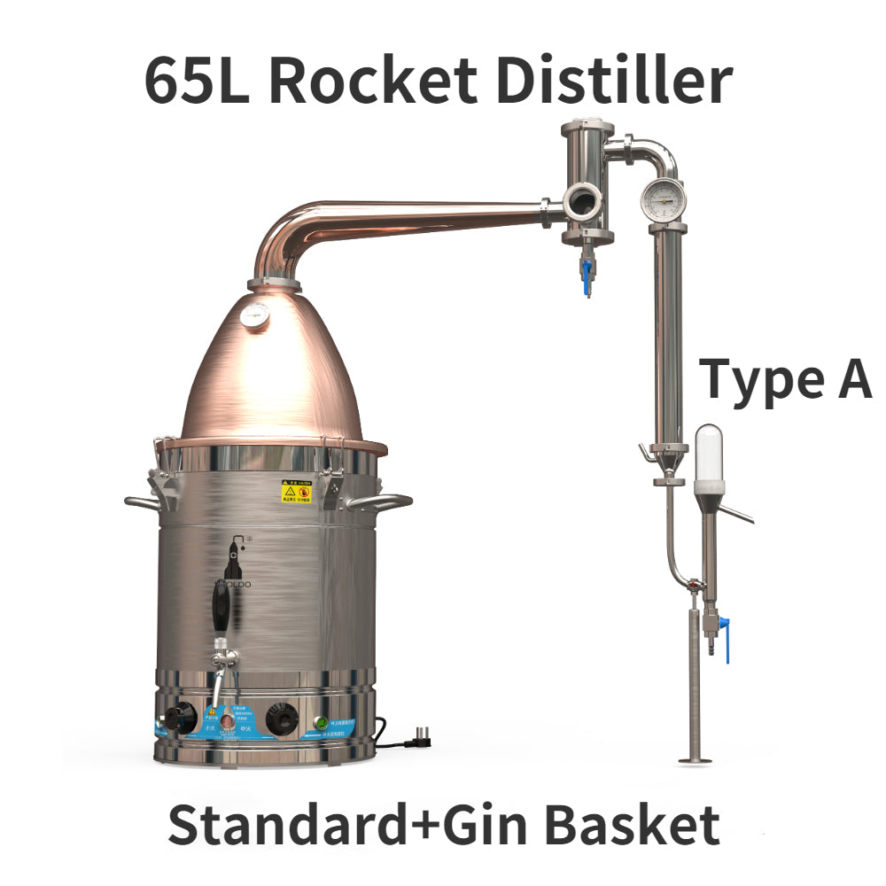 65L Rocket Distiller - Hooloo Distilling Equipment Supply