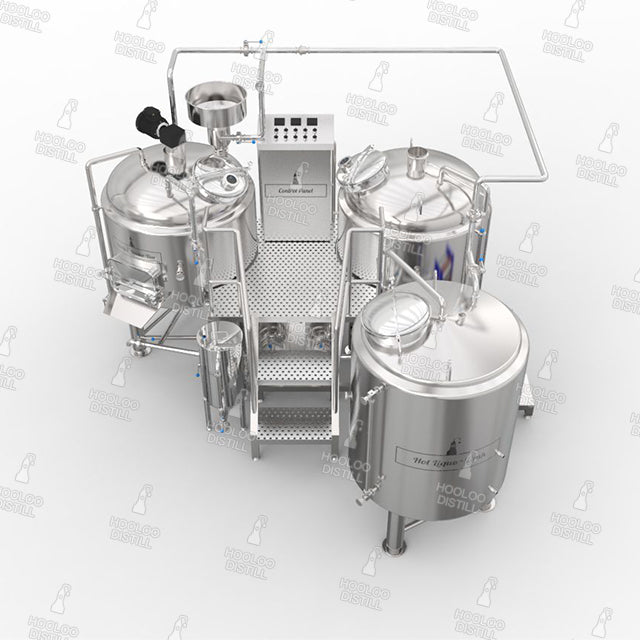 500L / 130Gal Brewhouse Beer Brewing Equipment & Mash Tun - Hooloo Distilling Equipment Supply