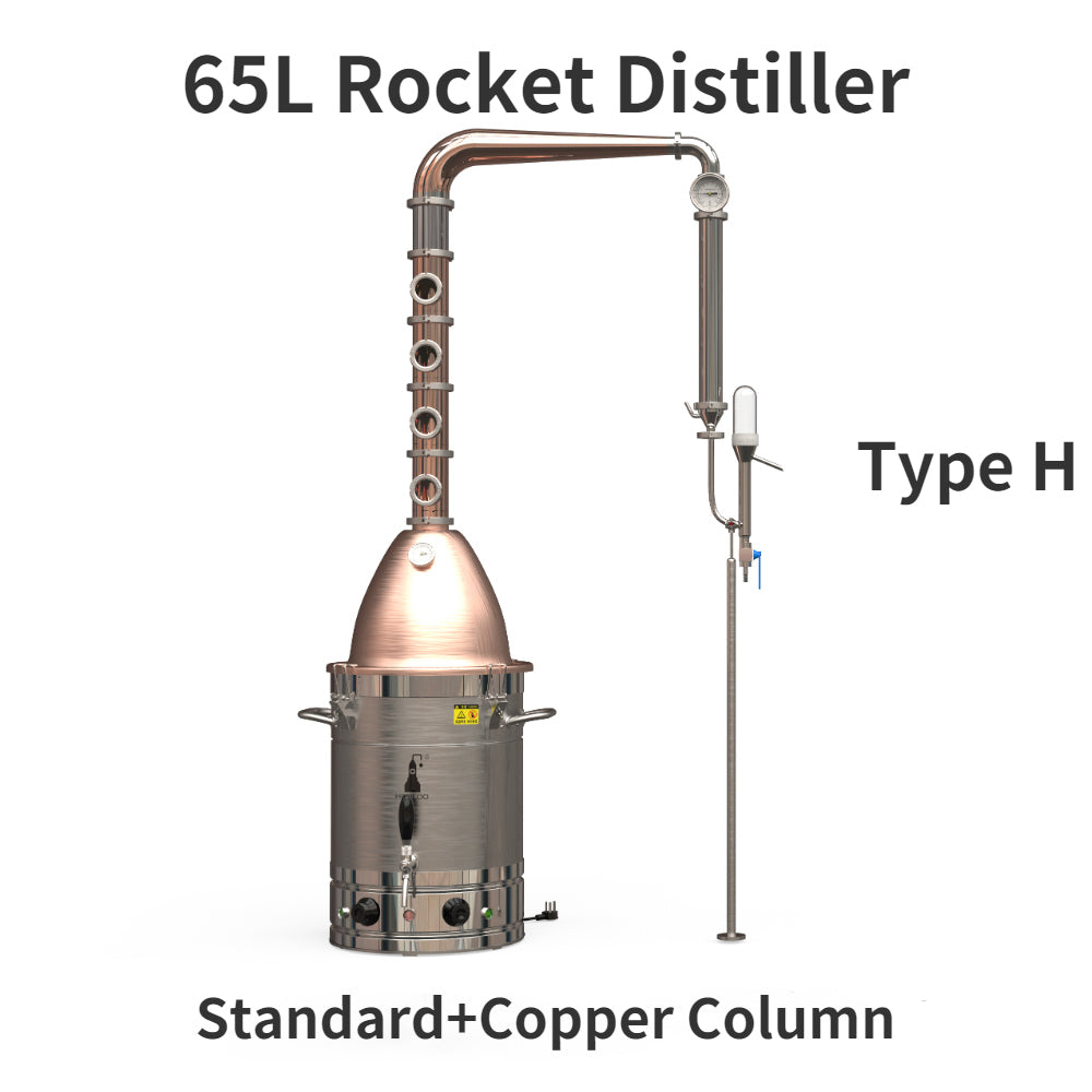 65L Rocket Distiller - Hooloo Distilling Equipment Supply