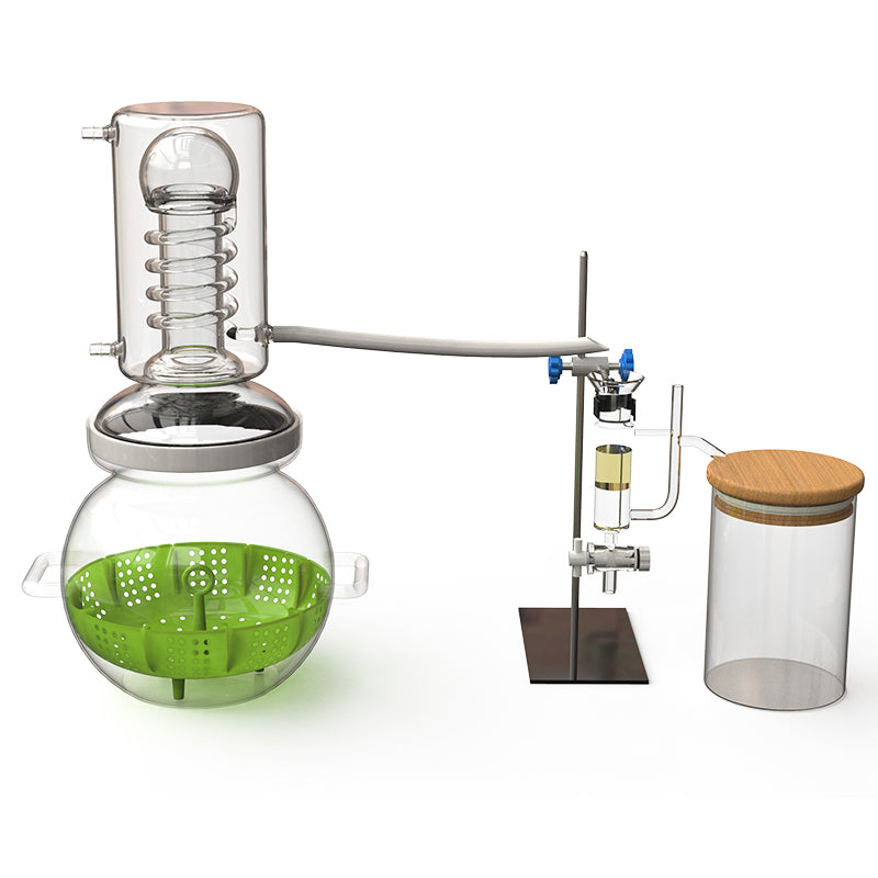 4L Glass Distiller - Hooloo Distilling Equipment Supply