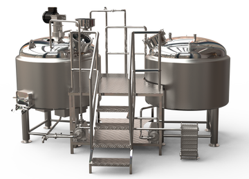 1500L+1500L Hooloo's mash tun system - Hooloo Distilling Equipment Supply