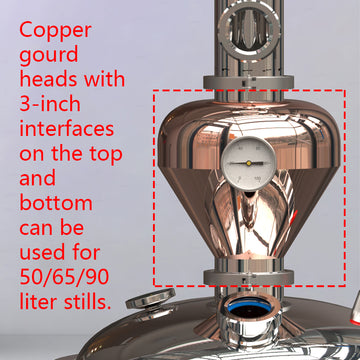 Copper Helmet - Hooloo Distilling Equipment Supply