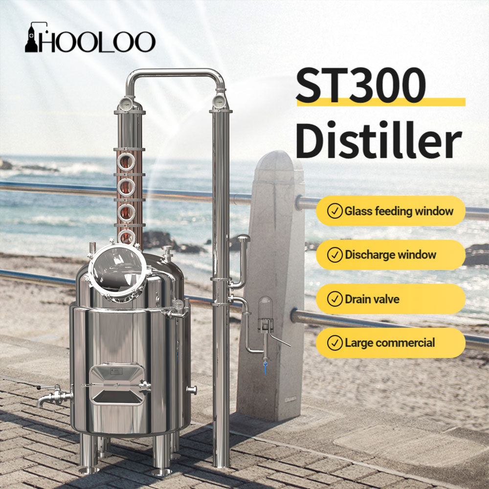 ST300 Water Bath Heating Distiller Double Jacket