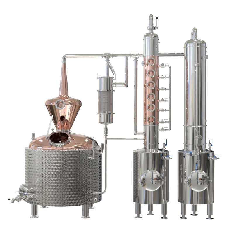 500L Hooloo Versatile  Distillation System - Hooloo Distilling Equipment Supply