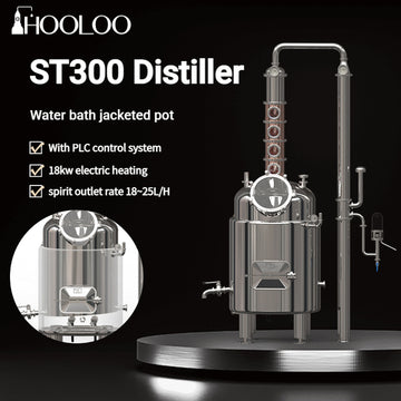 ST300 Water Bath Heating Distiller Double Jacket