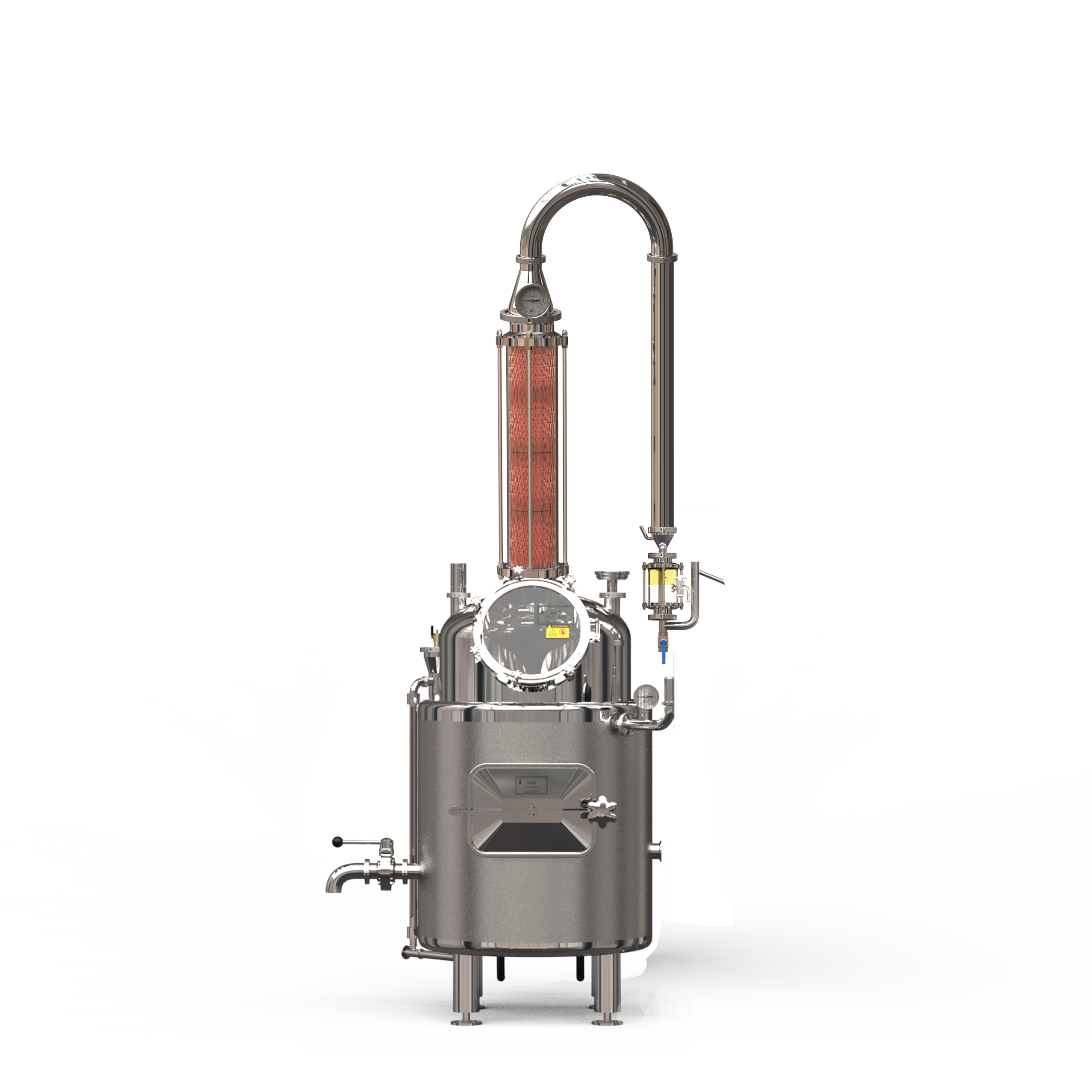 HOOLOO 120L Hydrosol & Essential Oil Distiller（FOB Price）