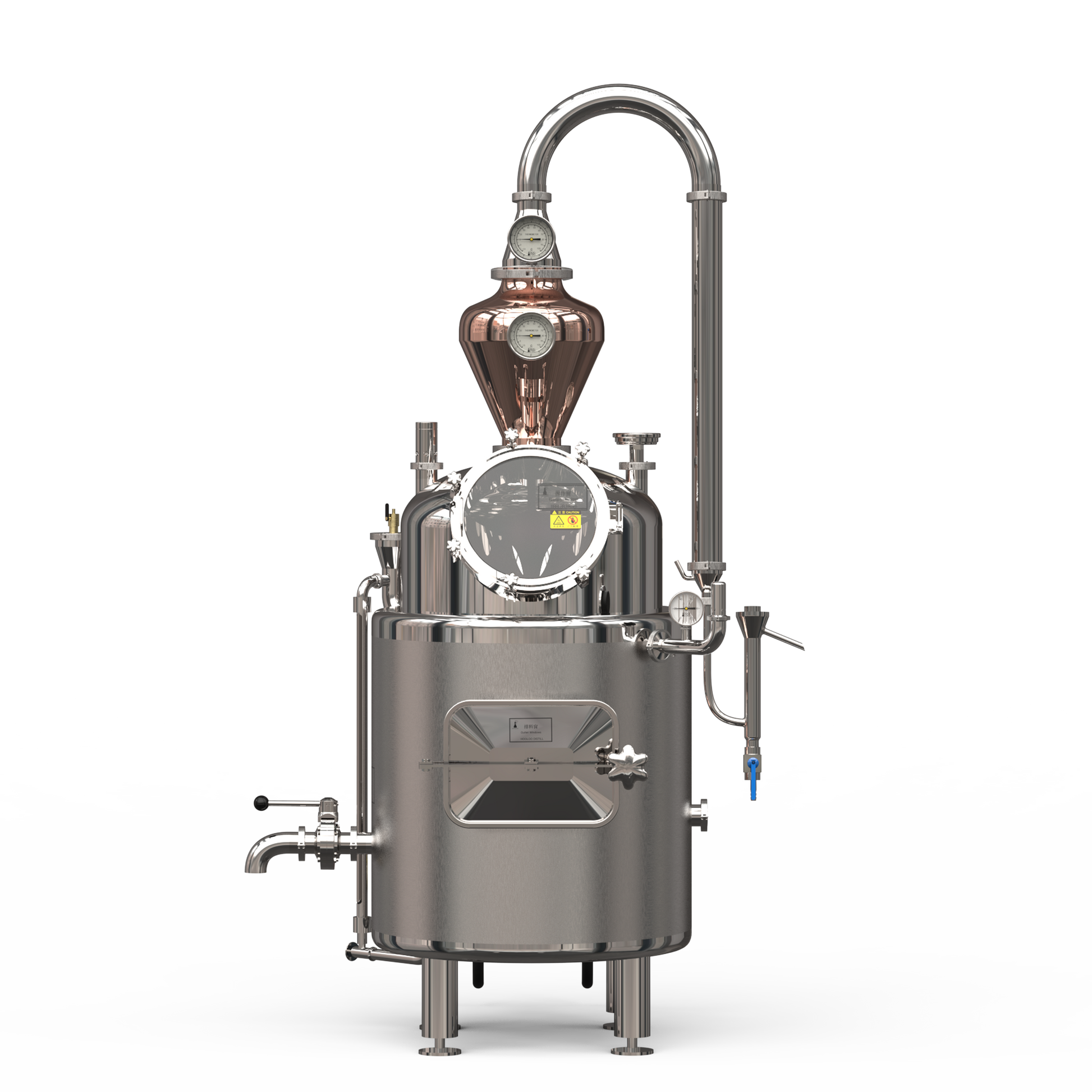 CT120-Customized version-DDP - Hooloo Distilling Equipment Supply