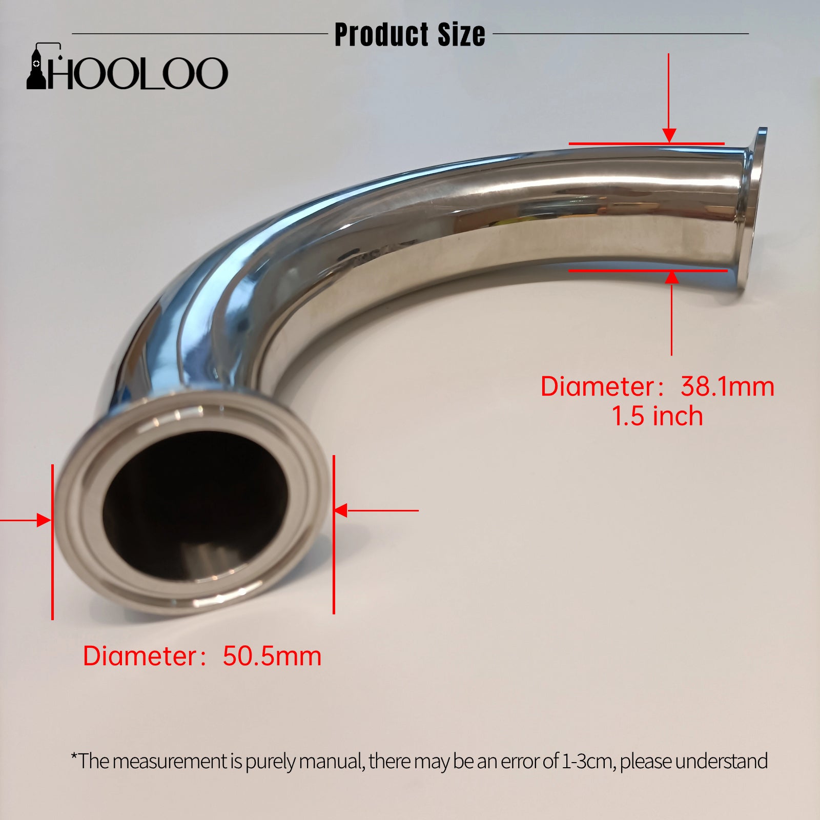 135 ° Clamp Elbow - Hooloo Distilling Equipment Supply