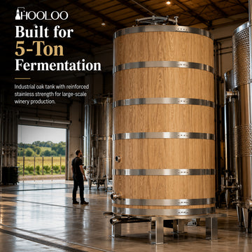 5T Oak Fermentation Tank