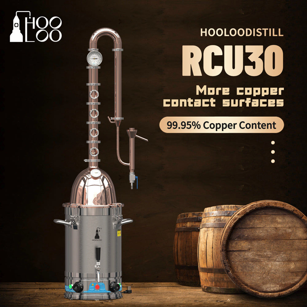 CT20/30Cu HOOLOO Kürbis Distiller Brauer 