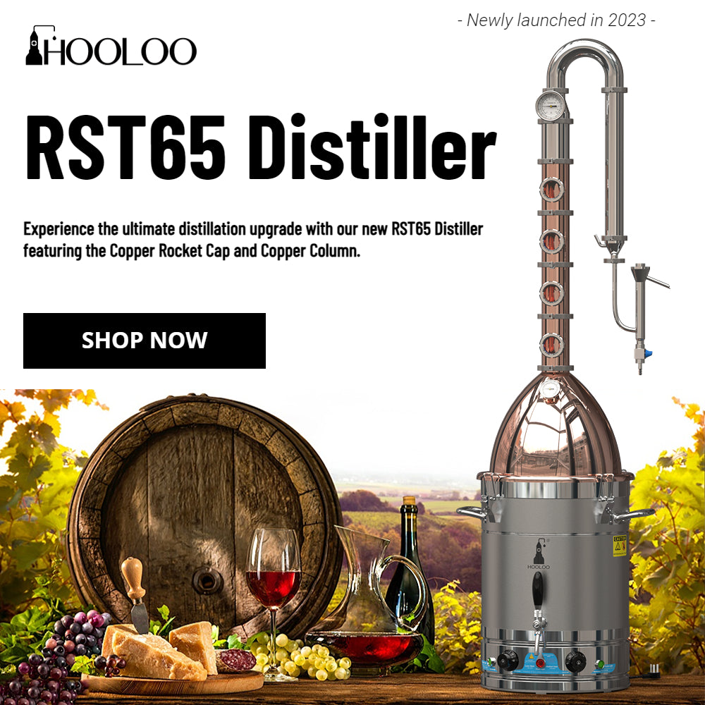 Hooloo RST65 Distiller - Hooloo Distilling Equipment Supply