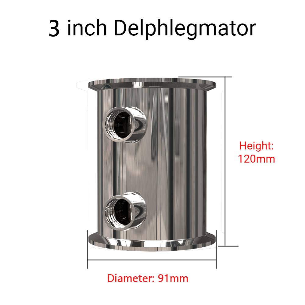 Deflagmator Stainless Steel Dephlegmator/Reflux Column/First Condenser