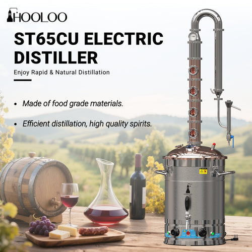 65L Copper Lid Copper Column Distiller(CS65)