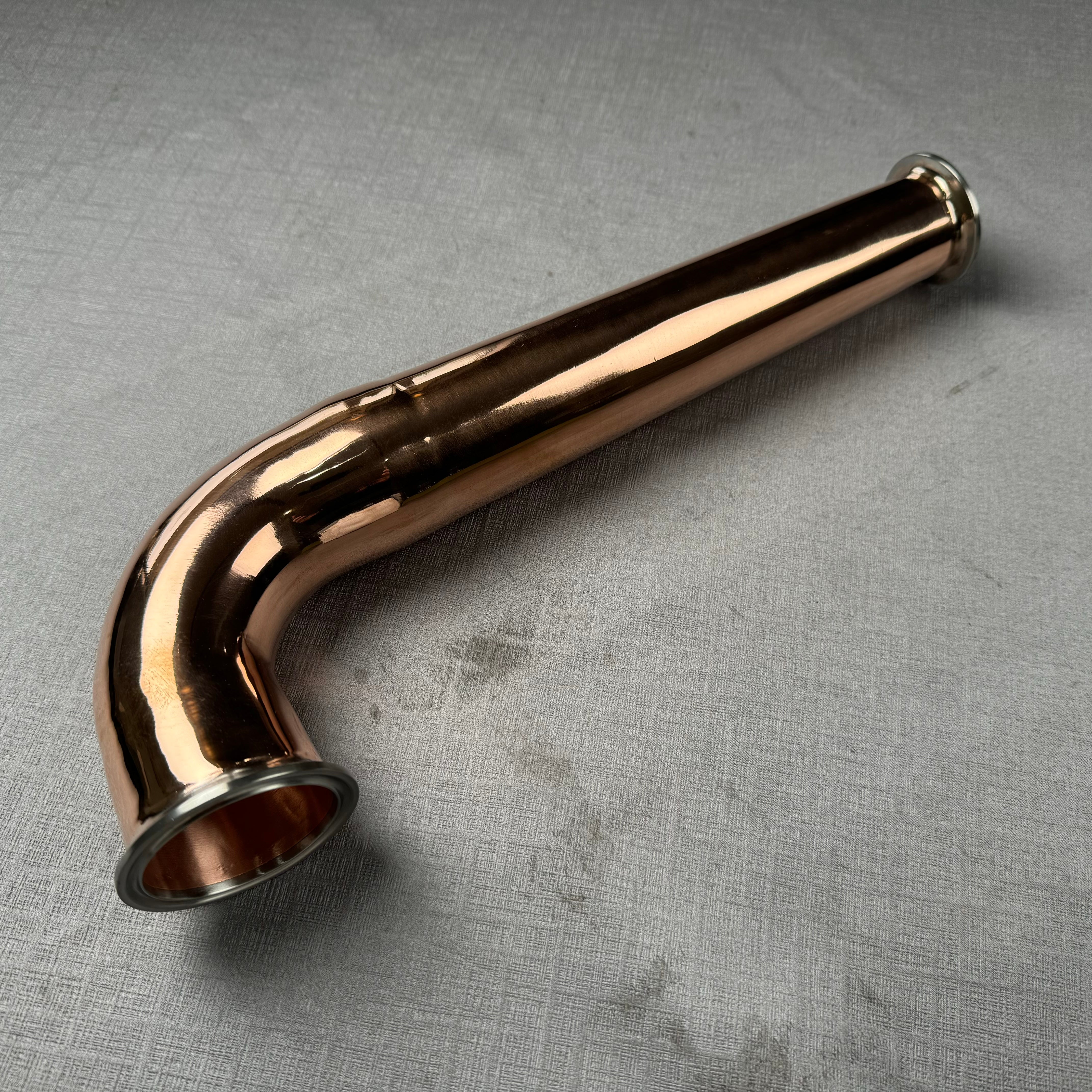 HOOLOO Lyne arm/Lye pipe Red Copper (2”/3”)