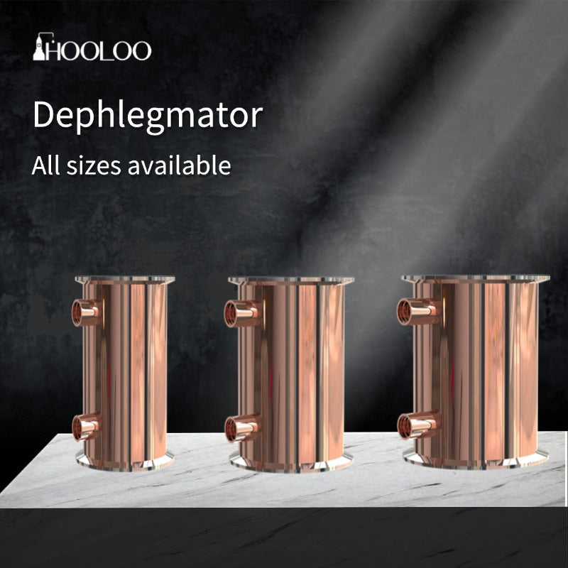 Red copper Dephlegmator/Reflux Column/First Condenser