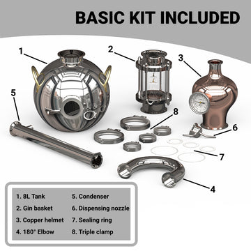 8L Hooloo Distiller (D8)