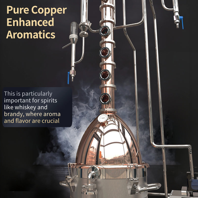Home/Lab Copper Continuous Distiller
