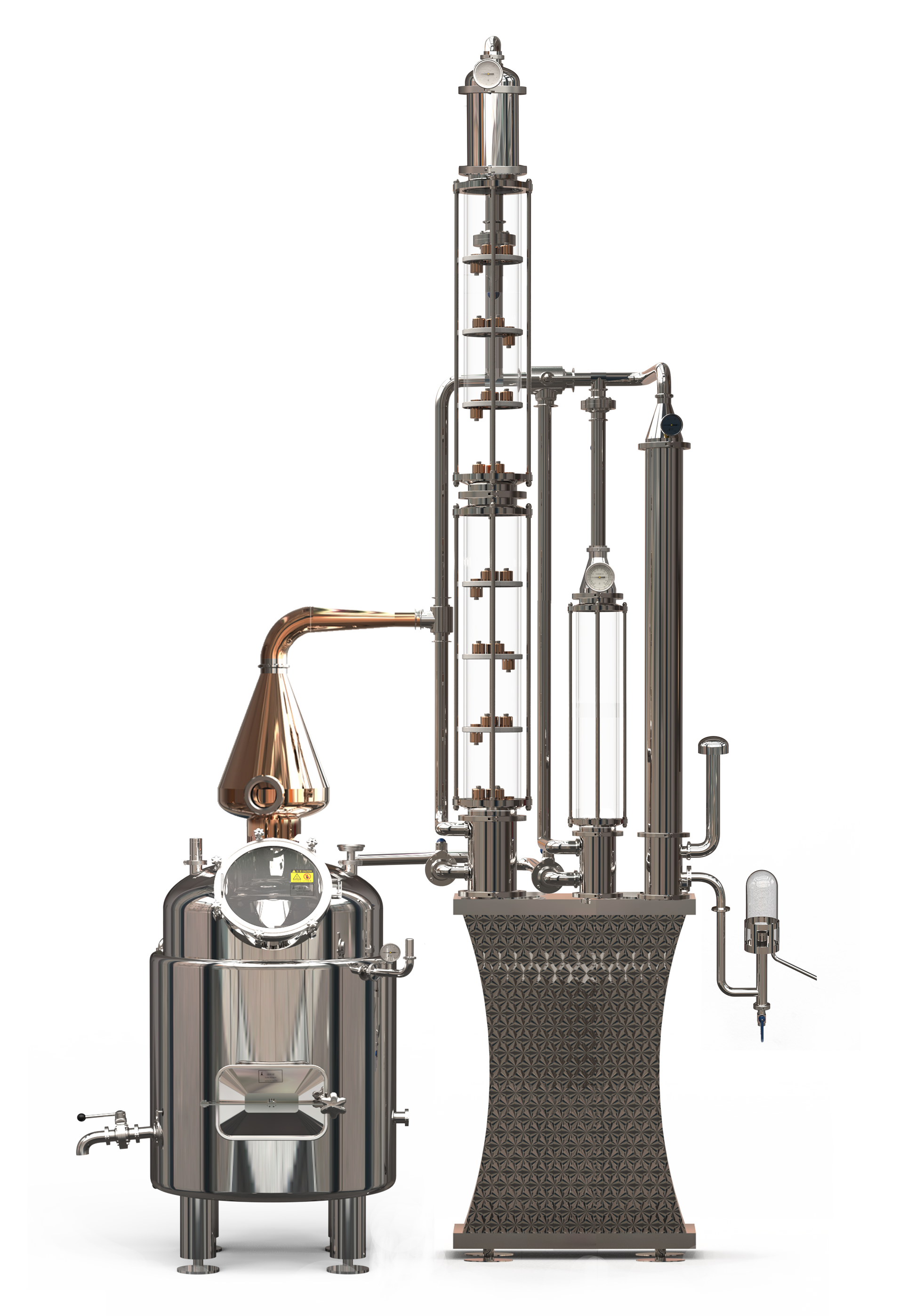 300L Water Bath Jacketed Distiller - Hooloo Distilling Equipment Supply
