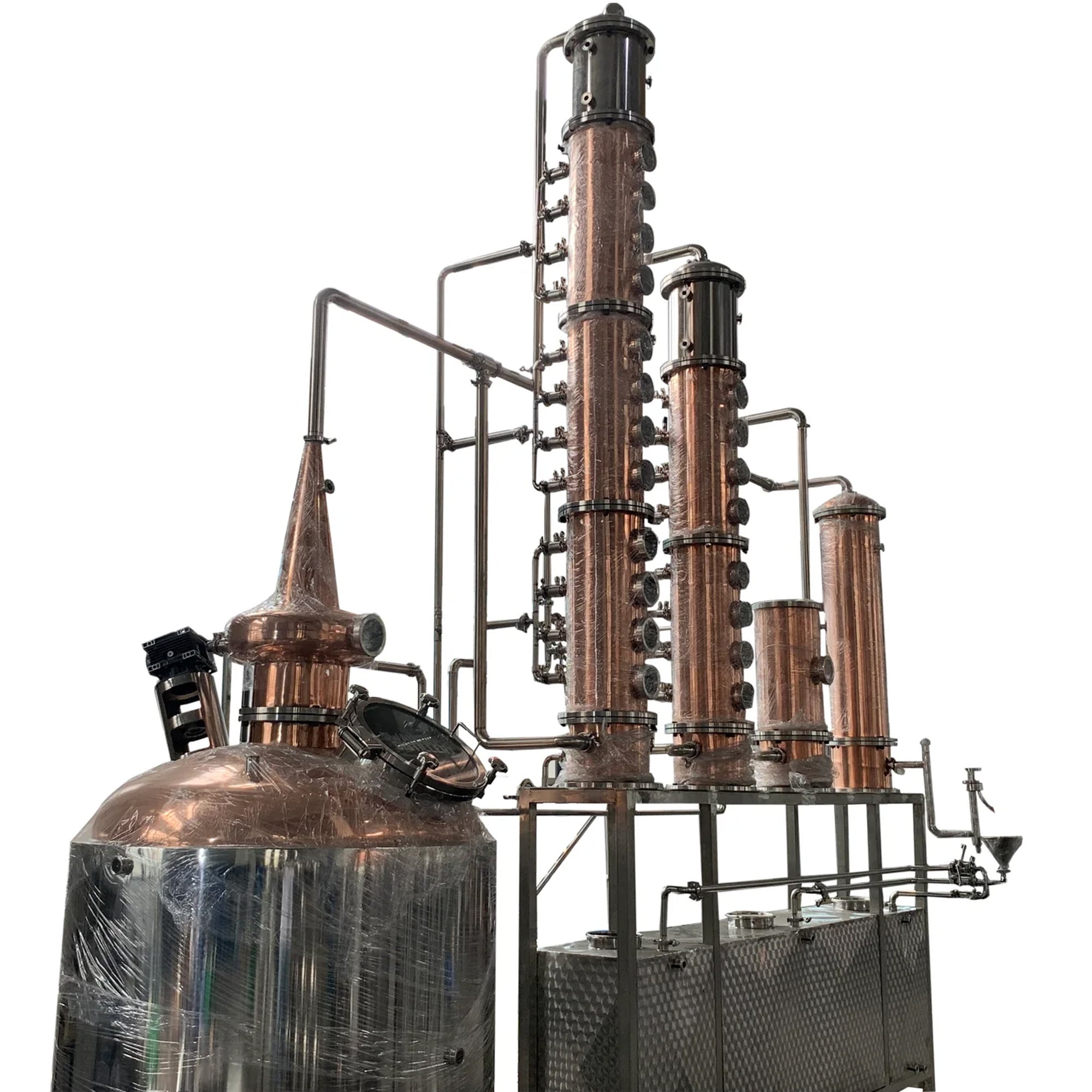Large Distiller 1200L/300Gal Vodka Gin Whiskey Commercial Still Copper Distillery