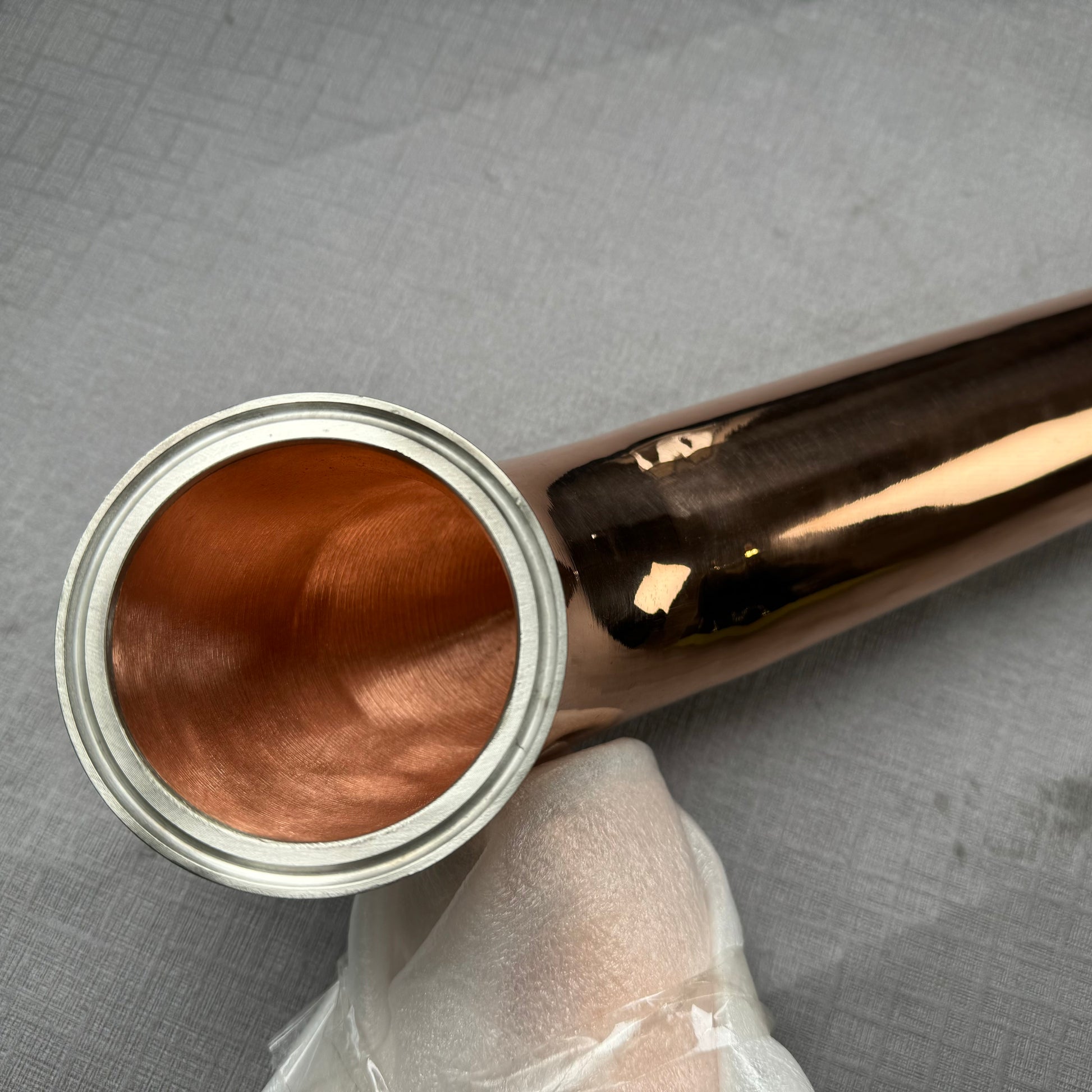 HOOLOO Lyne arm/Lye pipe Red Copper (2”/3”) - Hooloo Distilling Equipment Supply