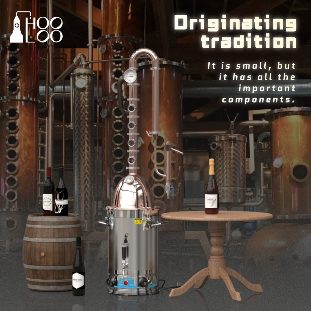 CT20/30Cu HOOLOO Kürbis Distiller Brauer 