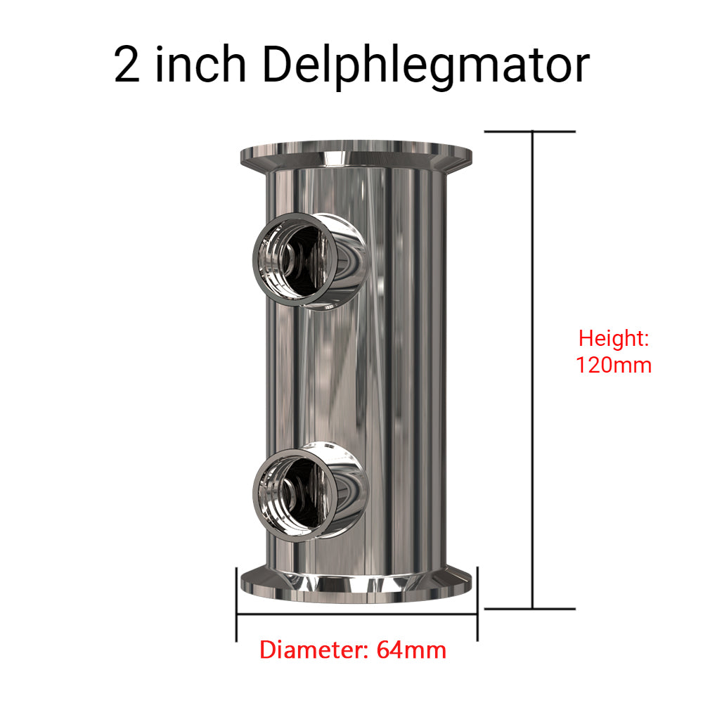 Deflagmator Stainless Steel Dephlegmator/Reflux Column/First Condenser